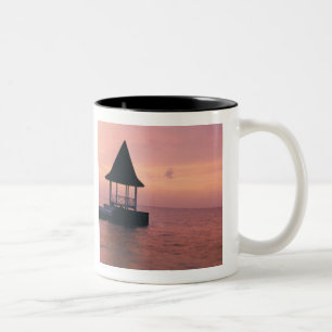 Jamaikaner Sunset Zweifarbige Tasse