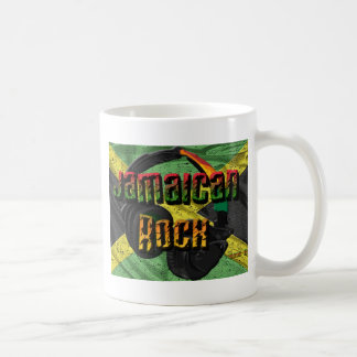 Jamaikanische Felsen-Flaggen-Strecke Kaffeetasse