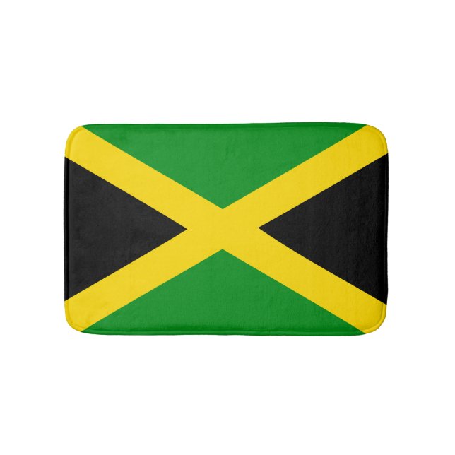 Jamaikanische Flagge Badematte (Vorderseite)