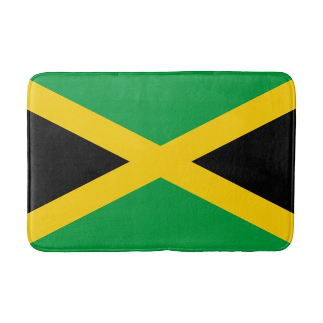 jamaikanische Flagge Badematte (Vorderseite)