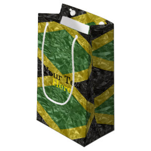 Jamaikanische Flagge - gekrümmt Kleine Geschenktüte