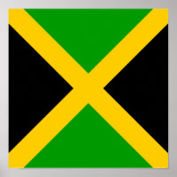 Jamaikanische Flagge Jamaikanisches Land Zuhause E