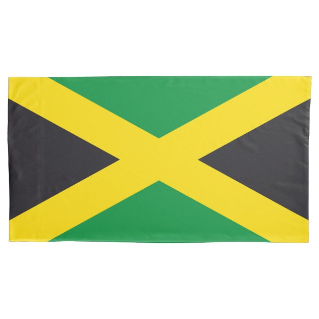 Jamaikanische Flagge Kissenbezug (Vorderseite)