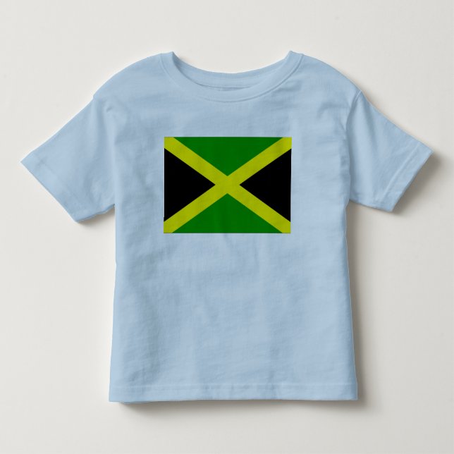 jamaikanische Flagge Kleinkind T-shirt (Vorderseite)