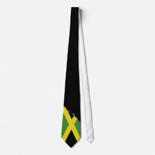 Jamaikanische Flagge Krawatte