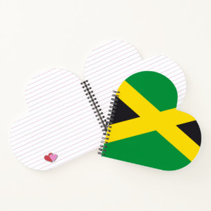 Jamaikanische Flagge Notizbuch