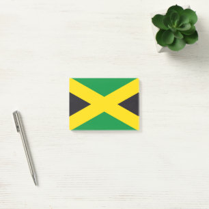 Jamaikanische Flagge Post-it Klebezettel
