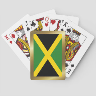 Jamaikanische Flagge Spielkarten