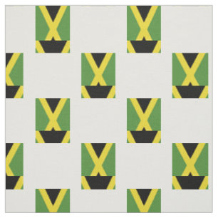 Jamaikanische Flagge Stoff