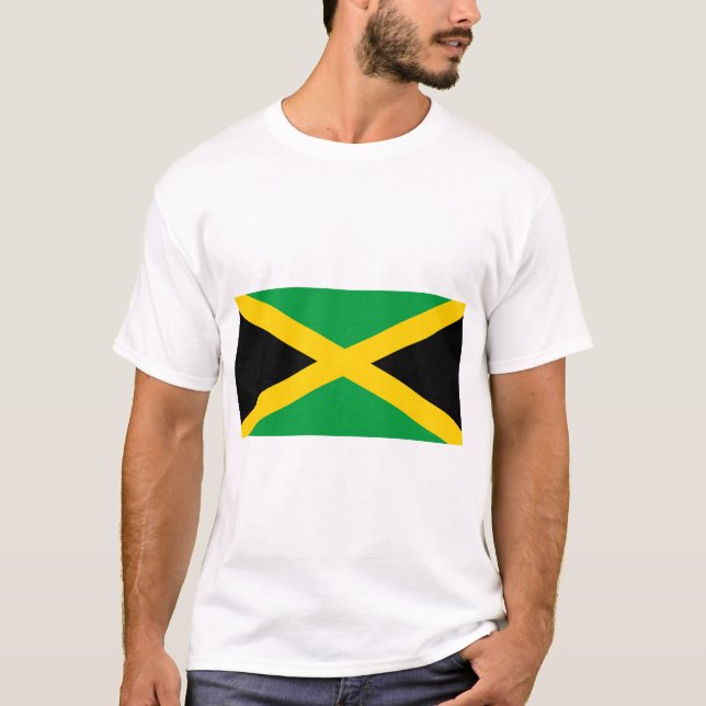 jamaikanische Flagge T-Shirt (Vorderseite)