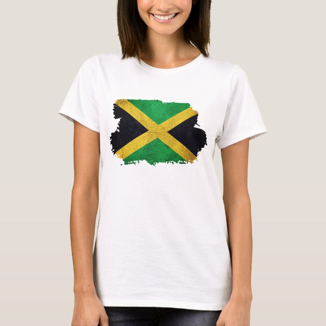 jamaikanische Flagge T-Shirt (Vorderseite)