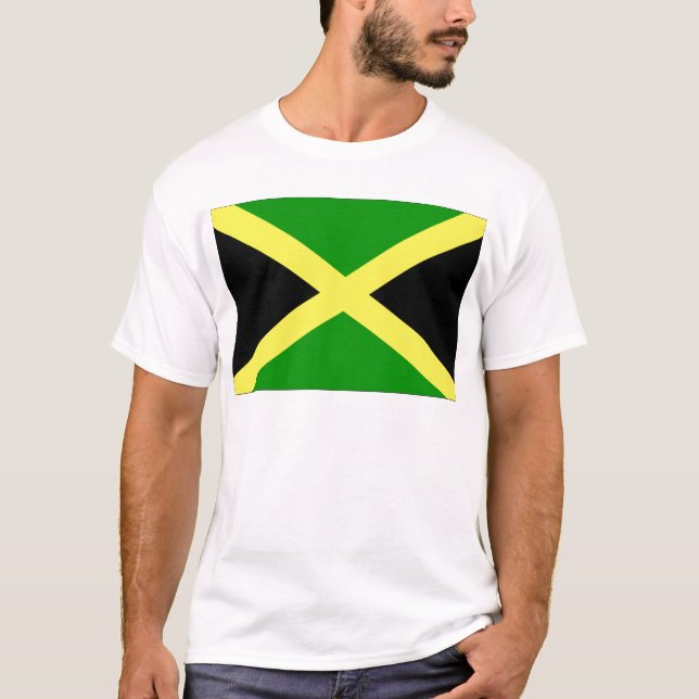 jamaikanische Flagge T-Shirt (Vorderseite)