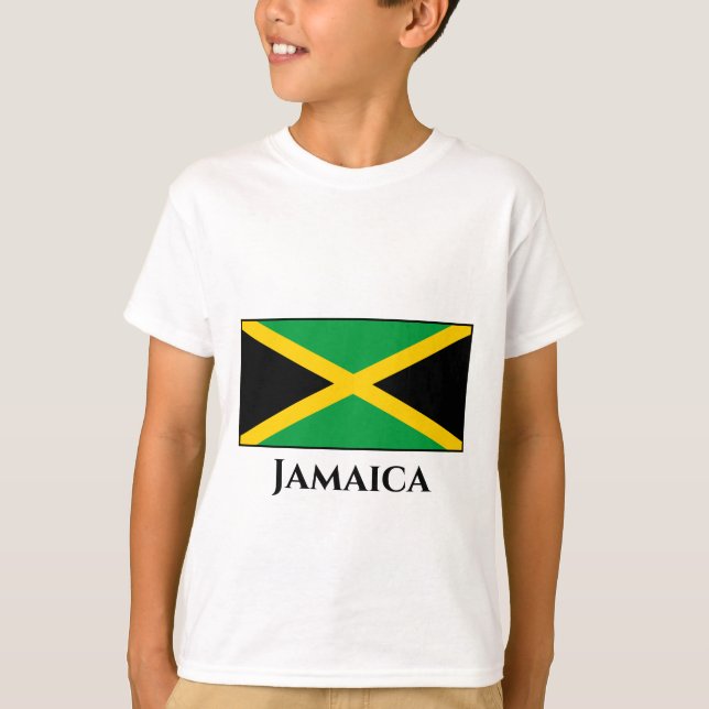 jamaikanische Flagge T-Shirt (Vorderseite)