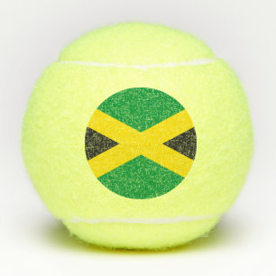 Jamaikanische Flagge Tennisbälle