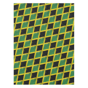 Jamaikanische Flagge Tischdecke