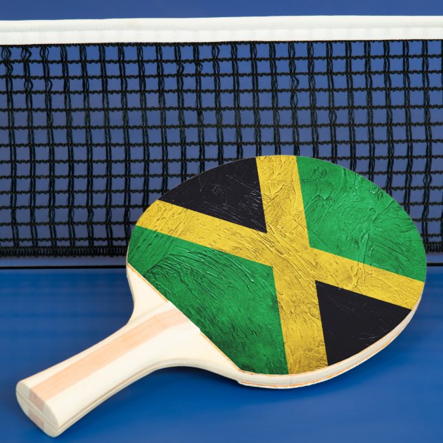 jamaikanische Flagge Tischtennis Schläger (InSitu)