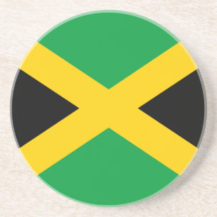 Jamaikanische Flagge Untersetzer