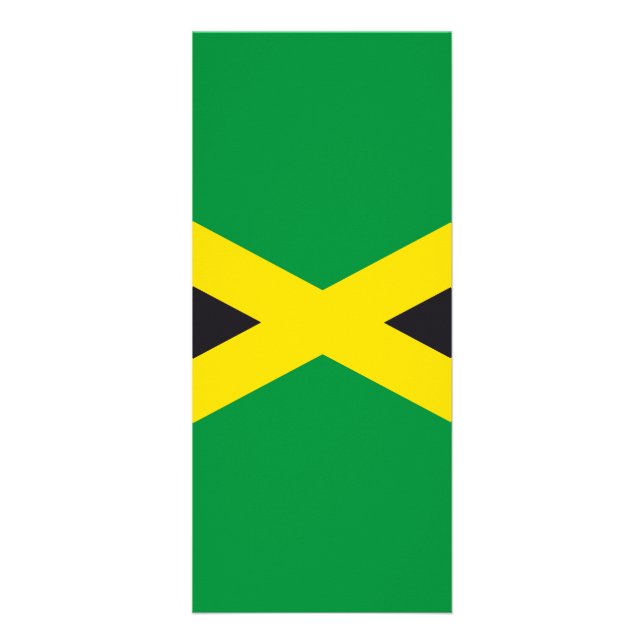 Jamaikanische Flagge Werbekarte (Vorne)