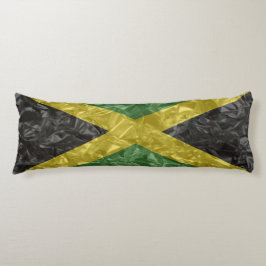 jamaikanische Flagge - zerknittert Seitenschläferkissen