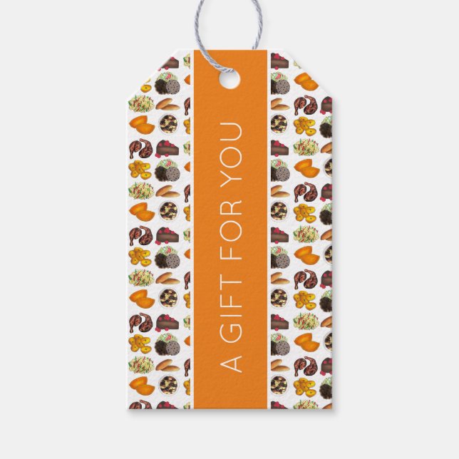Jamaikanische Lebensmittel Karibik Insel Kochen Kü Geschenkanhänger (Vorderseite)