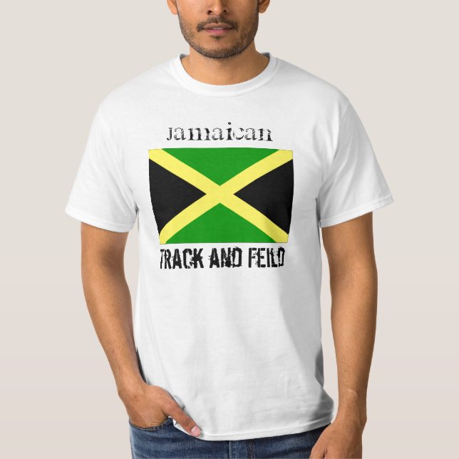 Jamaikanische Leichtathletik T-Shirt (Vorderseite)