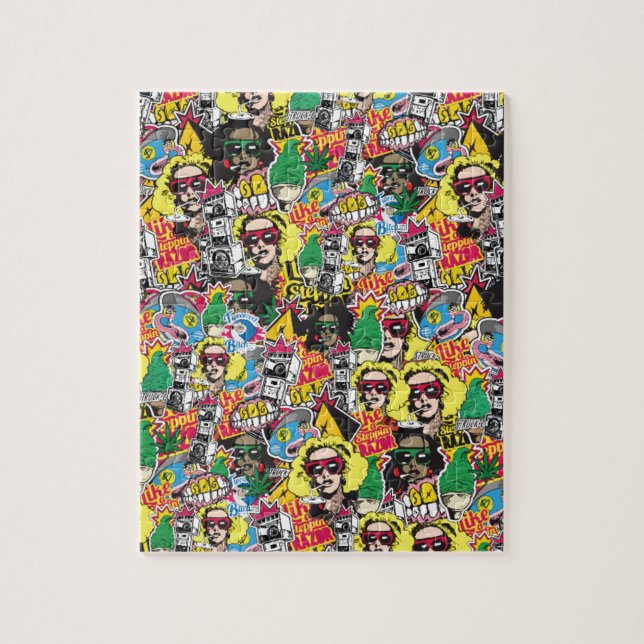 Jamaikanische Tanz-Hall-Kunst geschlagen durch (Vertikal)