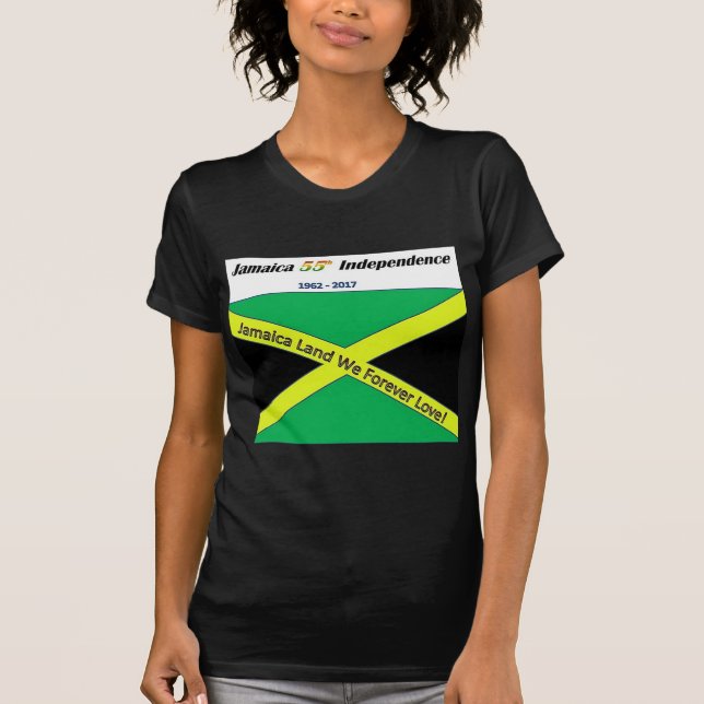 Jamaikanische Unabhängigkeits-T - Shirts (Vorderseite)