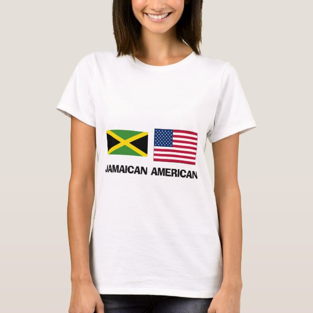 Jamaikanischer Amerikaner T-Shirt (Vorderseite)