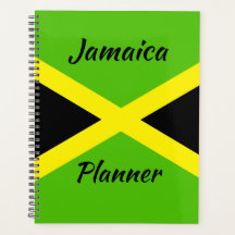 jamaikanischer Flaggenplaner