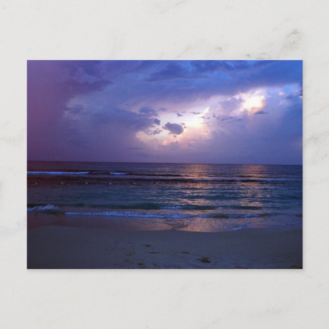 Jamaikanischer Sonnenuntergang Postkarte (Vorderseite)