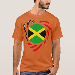 Jamaikanisches amerikanisches multinationales Patr T-Shirt