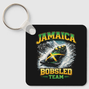 Jamaikanisches Bobteam Schlüsselanhänger