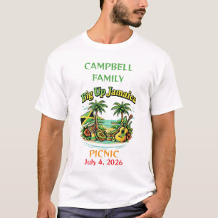 Jamaikanisches Familienpicknick T-Shirt