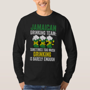 jamaikanisches Team trinkt Jamaika T-Shirt