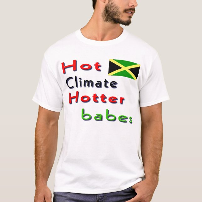 Jamaikmädchen T - Shirt (Vorderseite)