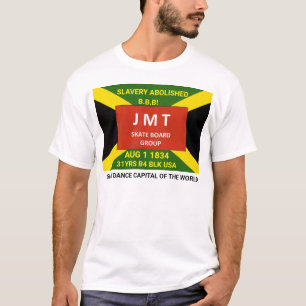 JAMAÏQUE. AUG 1 1834 T-shirt de base homme
