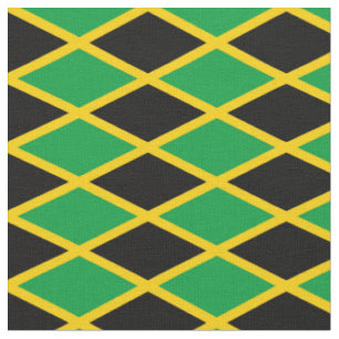 Jamaïque Drapeau tissu & mode tendance /reggae