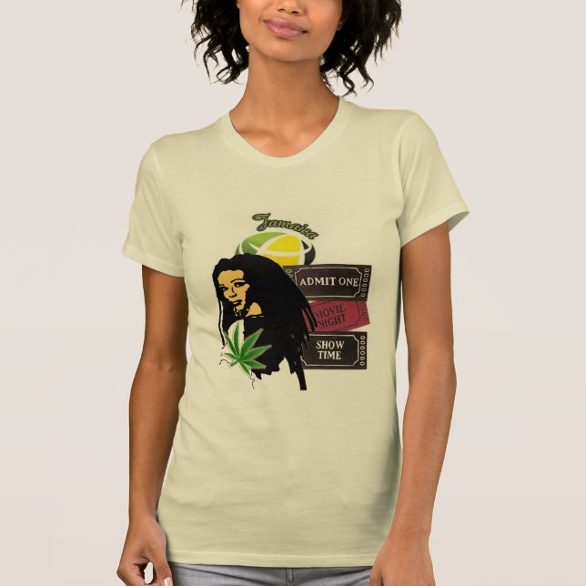 jamaïque fille T-shirt (Devant)