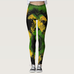 Jamaïque Lion Flag Proud Jamaicans - Yoga Legging