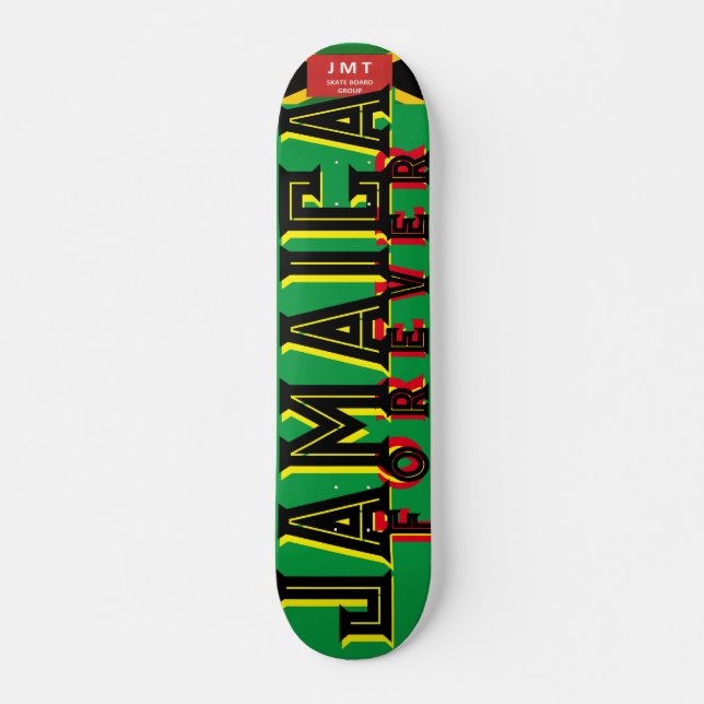 JAMAÏQUE OIL7 3/4" Skateboard Deck (Devant)