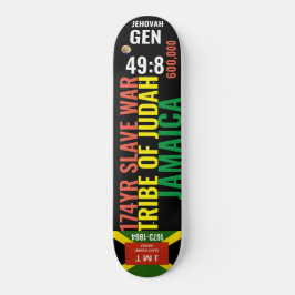 JAMAÏQUE TRÈS TRIBU DE JUDAH Skateboard