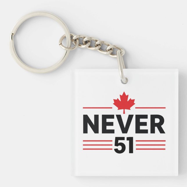 Jamais 51 Drapeau d'État Canada - Fier et patrioti (Devant)