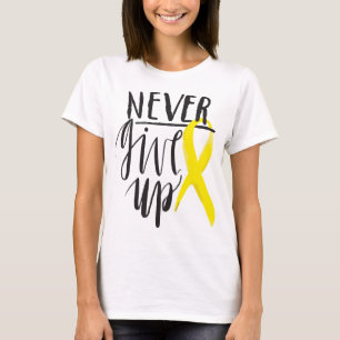 JAMAIS ABANDONNER Bella+Canvas petit ami T-shirt