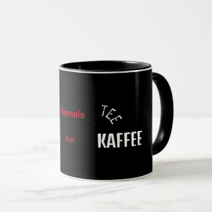 Jamais de thé, seulement du café Tasse