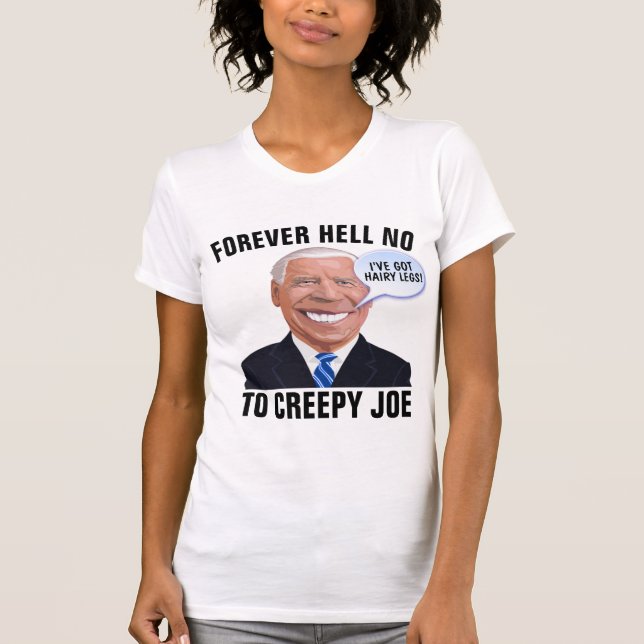 JAMAIS ENFER NON À DÉPLAISANT JOE FUNNY T-SHIRTS (Devant)