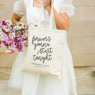 Jamais Sac fourre-tout d'accueil Mariage personn