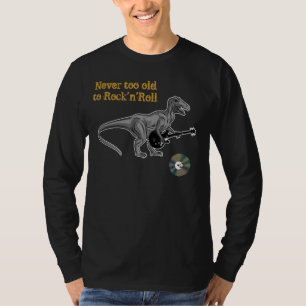Jamais trop vieux au T-shirt de rock