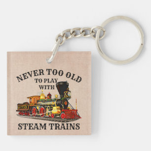 Jamais trop vieux pour jouer du train à vapeur po