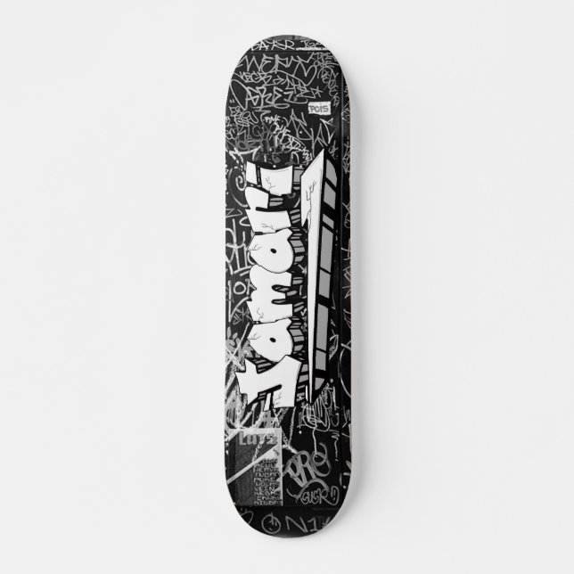 Jamari Graffiti Custom Personalisiert Skateboard (Vorne)