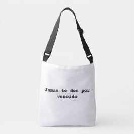 jamas te des por vencido tragetaschen mit langen trägern